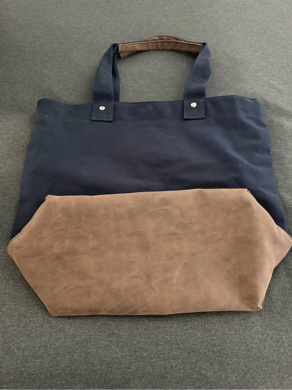 oswald & sons navy canvas